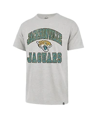 Men's '47 Brand Gray Distressed Jacksonville Jaguars Play Action Franklin T-shirt