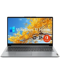 Lenovo IdeaPad 1i 15.6" Laptop Intel Celeron N4500 4GB Ram 128GB eMMC Windows 11 Home Fhd Display - Gray
