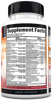 BioSchwartz Women's Multivitamin Capsule, Energy Supplement for Women, Whole Body Health Vitamins, Bioschwartz, 60ct