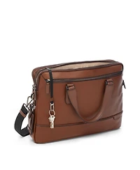 Tumi Men's Harrison Sycamore Slim Brief Leather Bag
