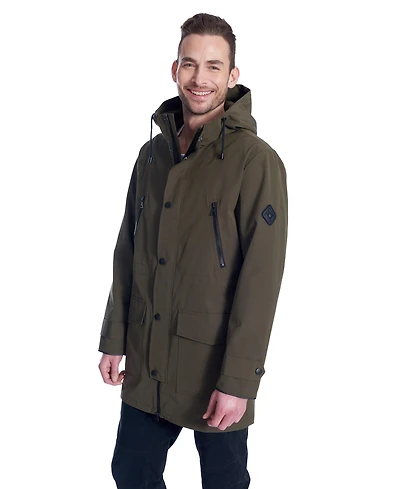Men'S - Banks | Raincoat Weather Resistant Storm With Drawstring Hood