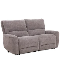 Closeout! Deklyn 76" 2-Pc. Zero Gravity Fabric Sofa with 2 Power Recliners, Created for Macy's
