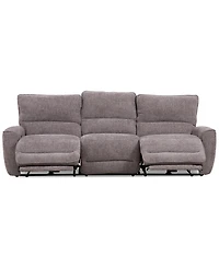 Closeout! Deklyn 106" 3-Pc. Zero Gravity Fabric Sofa with 2 Power Recliners, Created for Macy's