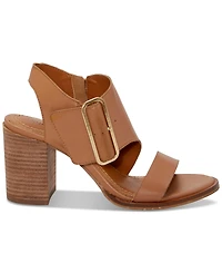 Lucky Brand Women's Darnah Cutout Block-Heel City Sandals