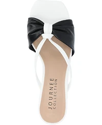 Journee Collection Women's Starling Kitten Heel Dress Sandals