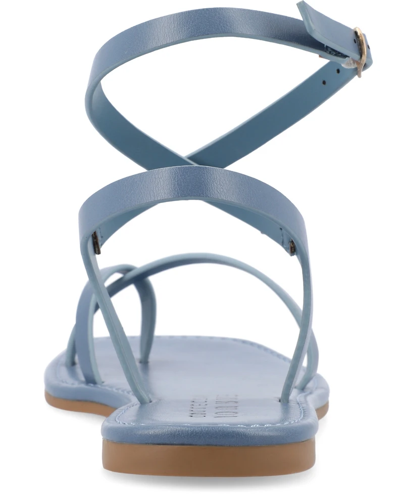 Journee Collection Women's Charra Strappy Sandals