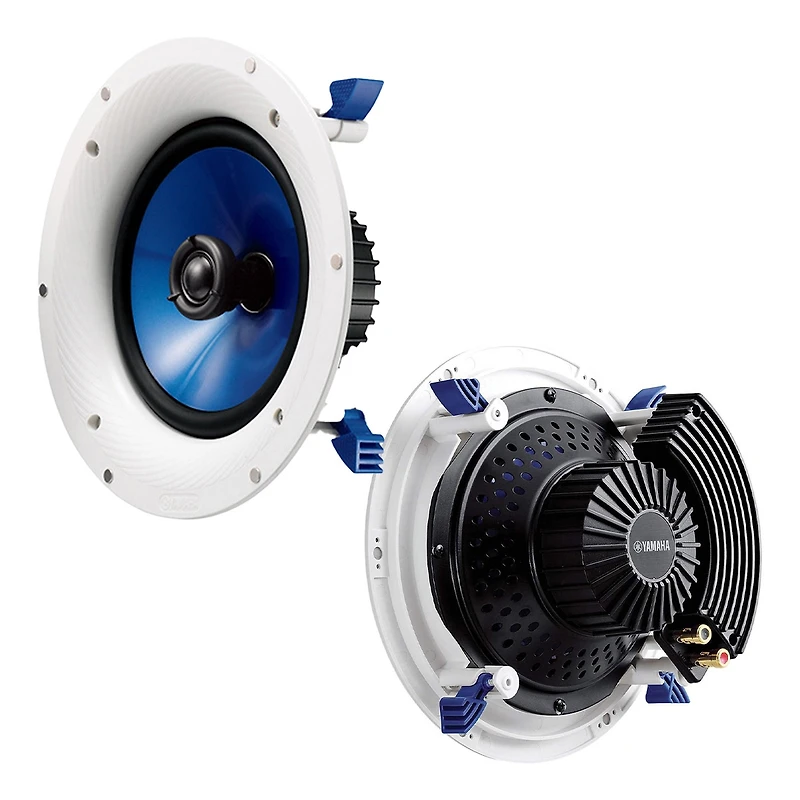 Yamaha Ns-IC800 8" 2-Way In-Ceiling Speakers - Pair (White)