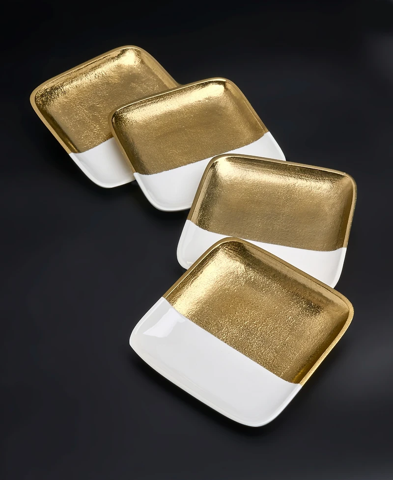 Godinger Signature Collection Dessert Plates, Set of 4