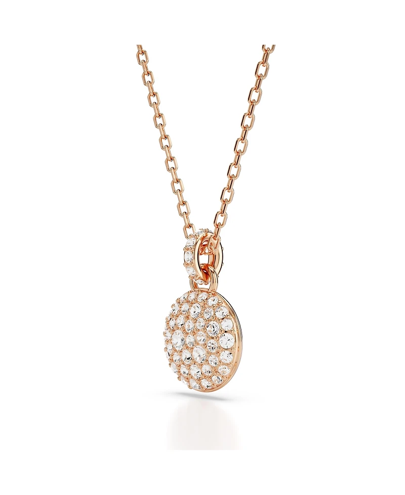 Swarovski White, Rose Gold-Tone Meteora Set, 2 Piece
