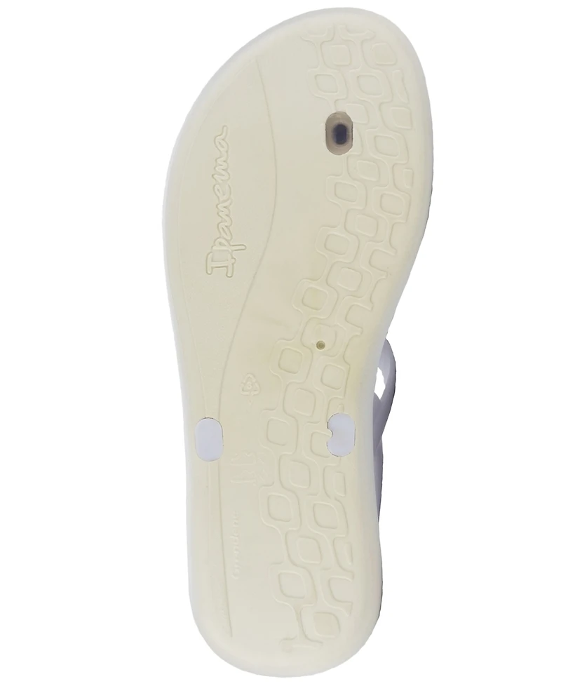 Ipanema Glossy Casual Flat Thong Sandals