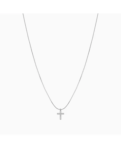 Sterling Silver Weiss Cross Necklace – Minimalist Summer Jewelry, Trending for Summer