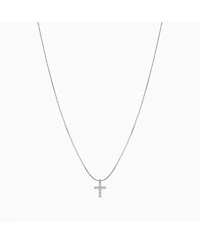 Sterling Silver 18k Gold Plated Weiss Cross Necklace, Faith Inspired Jewelry, Dainty
