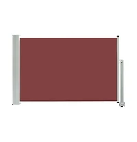 Patio Retractable Side Awning 23.6"x118.1