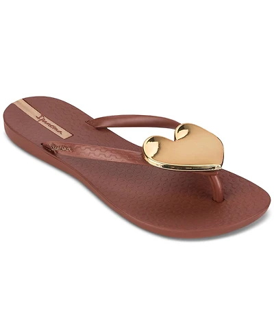 Ipanema Women's Wave Heart Sparkle Flip-Flop Sandals