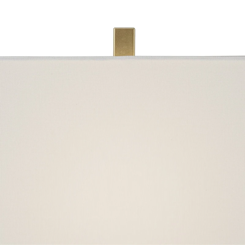 360 Lighting Sonia Modern Table Lamps 29 1/2" Tall Set of 2 Gold Metal with Dual Usb Charging Ports White Rectangular Shade for Bedroom Living Ro