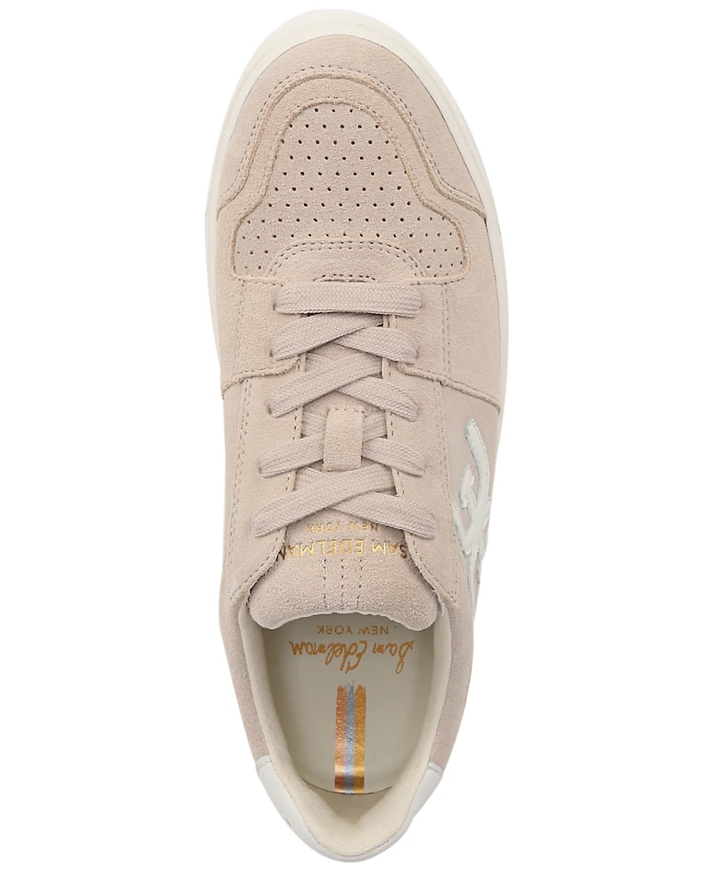 Sam Edelman Women's Ellie Lace-Up Low-Top Sneakers