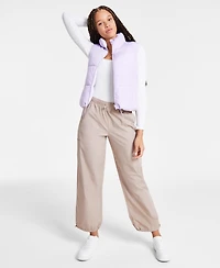 Self Esteem Juniors' Square Neck Ribbed Bodysuit