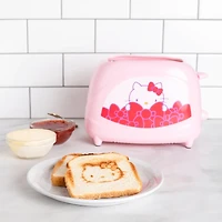 Uncanny Brands Hello Kitty Two-Slice Toaster- Toasts Your Favorite Kitty On Your Toast