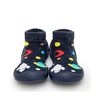 Komuello's Baby Boy First Walk Sock Shoes Galaxy
