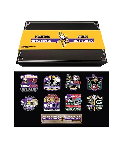 Mojo Licensing Minnesota Vikings 2023-24 Game Day Pin Collector Set