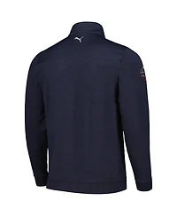 Men's Puma x Arnold Palmer Collection Navy Arnold Palmer Invitational Castle Cloudspun Quarter-Zip Top