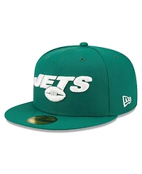 Men's New Era Green New York Jets Elemental 59FIFTY Fitted Hat