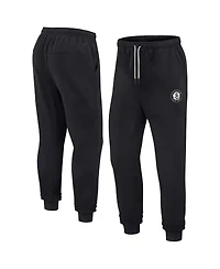 Men's and Women's Fanatics Signature Black Brooklyn Nets Super Soft Fleece Jogger