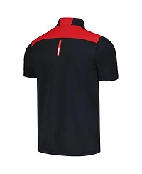Men's Under Armour Black Texas Tech Red Raiders Motivate Half-Zip Jacket