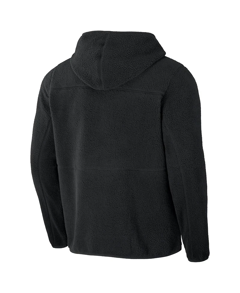 Men's Nfl x Darius Rucker Collection by Fanatics Black Las Vegas Raiders Sherpa Full-Zip Hoodie