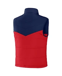 Men's Nfl x Darius Rucker Collection by Fanatics Navy New England Patriots Colorblocked Full-Zip Vest