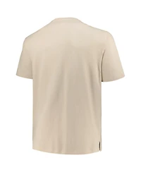 Men's New Era Cream England Patriots Third Down Big and Tall Historic T-shirt