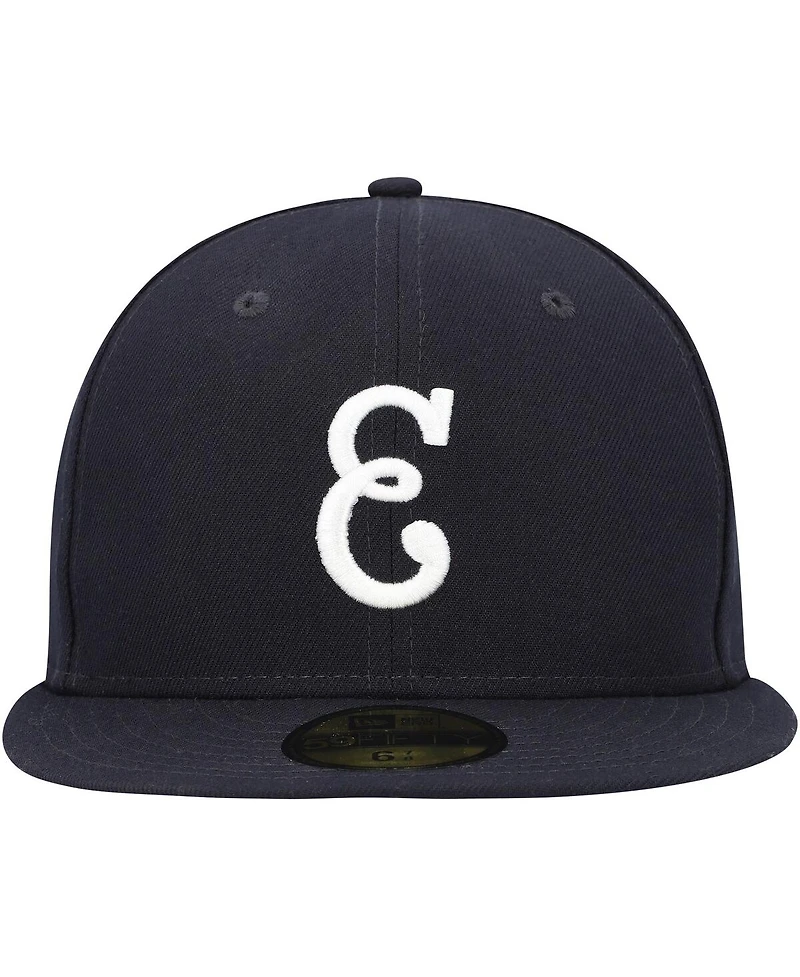 Men's New Era Navy Houston Astros Turn Back The Clock 59FIFTY Fitted Hat