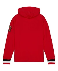 Men's Mitchell & Ness Red Maryland Terrapins Legendary Raglan Pullover Hoodie