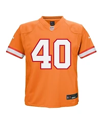 Preschool Boys and Girls Nike Mike Alstott Orange Tampa Bay Buccaneers Retired Player Game Jersey