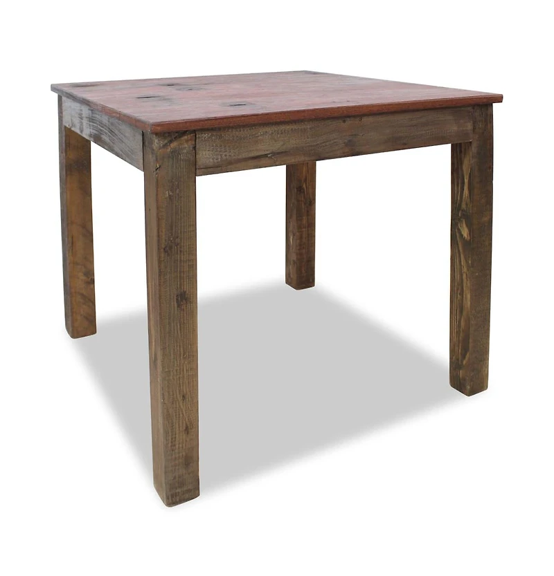 vidaXL Dining Table Mixed Recycled Wood 32.3"x31.5"x29.9"