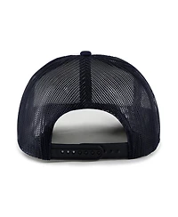 Men's '47 Brand White, Navy Michigan Wolverines Article Foam Front Trucker Hat