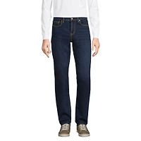 Lands' End Men's Recover 5 Pocket Traditional Fit Denim Jeans