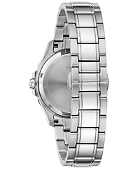 Bulova Women's Marine Star Diamond Accent Stainless Steel Bracelet Watch 36mm