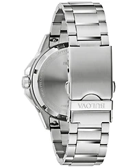 Bulova Men's Marine Star Stainless Steel Bracelet Watch 43mm