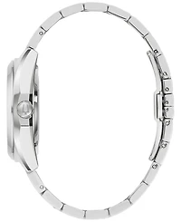Bulova Men's Automatic Surveyor Stainless Steel Bracelet Watch 39mm