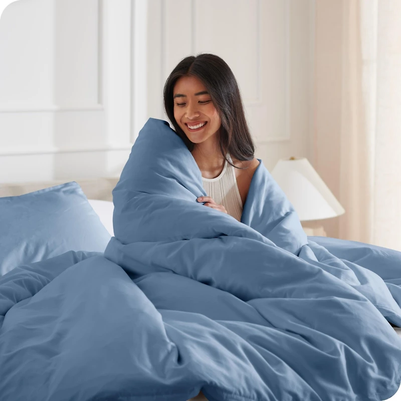 Bare Home Double Brushed Duvet Cover Set Twin/Twin Xl