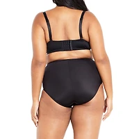 City Chic Plus Adore Push Up Bra - black