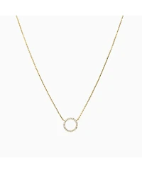Kayla Circle Pendant Necklace