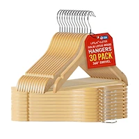 Bakken- Swiss Wooden Hanger Set