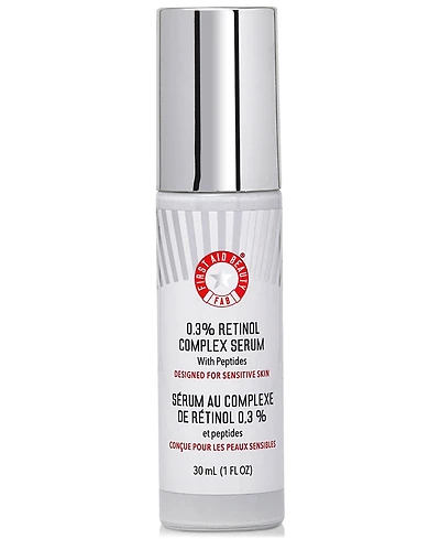 First Aid Beauty 0.3% Retinol Complex Serum With Peptides, 1 oz.