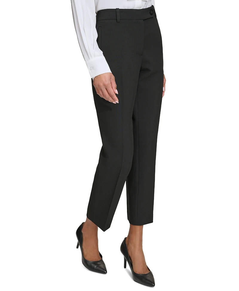 Karl Lagerfeld Women's Slim-Leg Ankle Pants