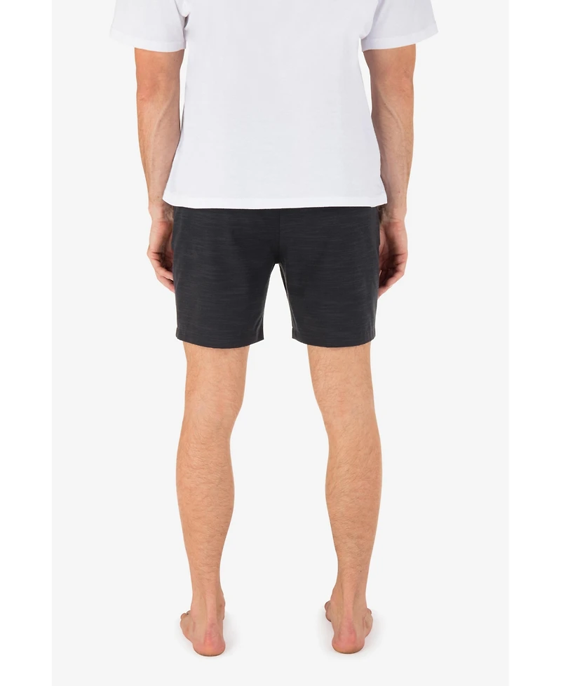 Hurley Men's Phantom Slub 3/4 Waistband 18" Stretch Shorts