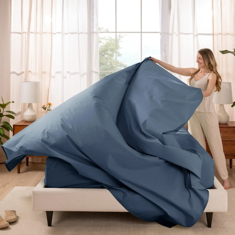 Bare Home Percale Sheet Set