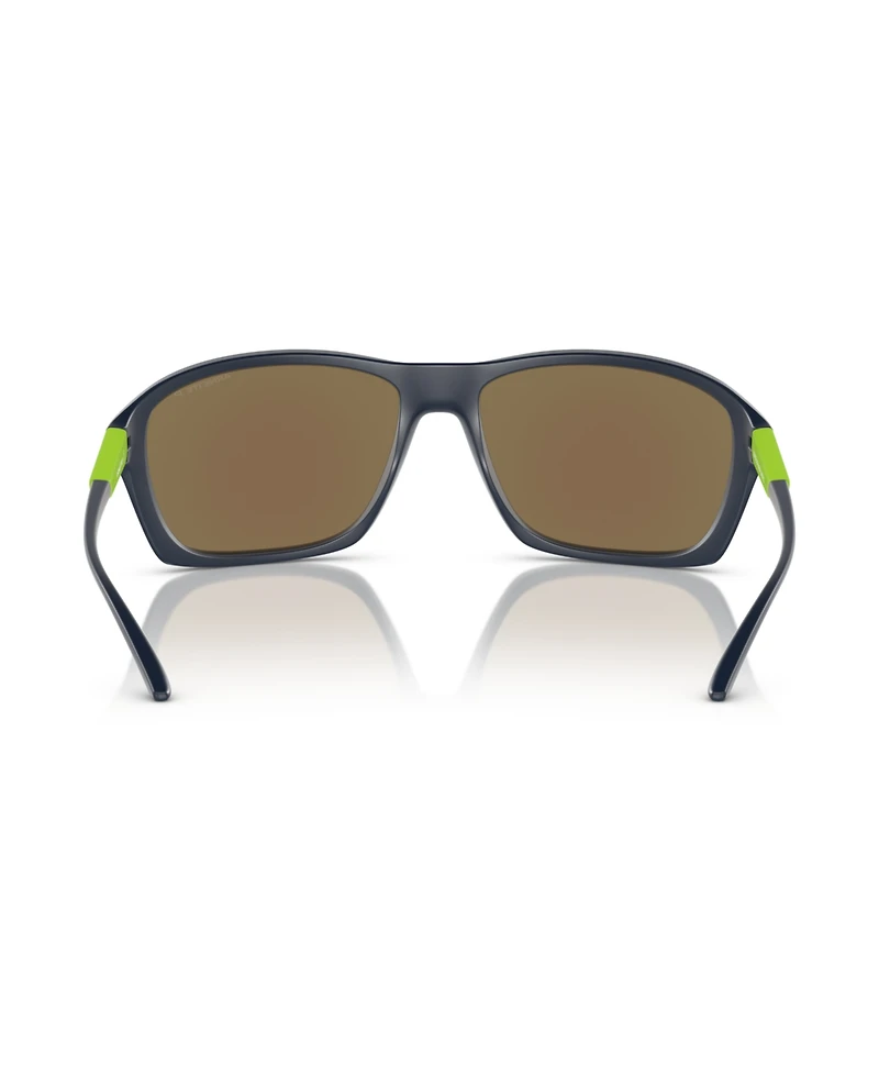 Arnette Men's Nitewish Polarized Sunglasses, Mirror Polar AN4329
