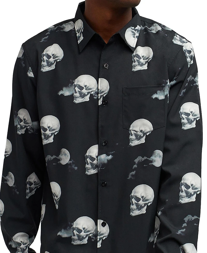 Reason Men's Nightvision Viscose Woven Shirt